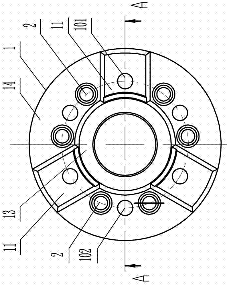 Shock absorber piston