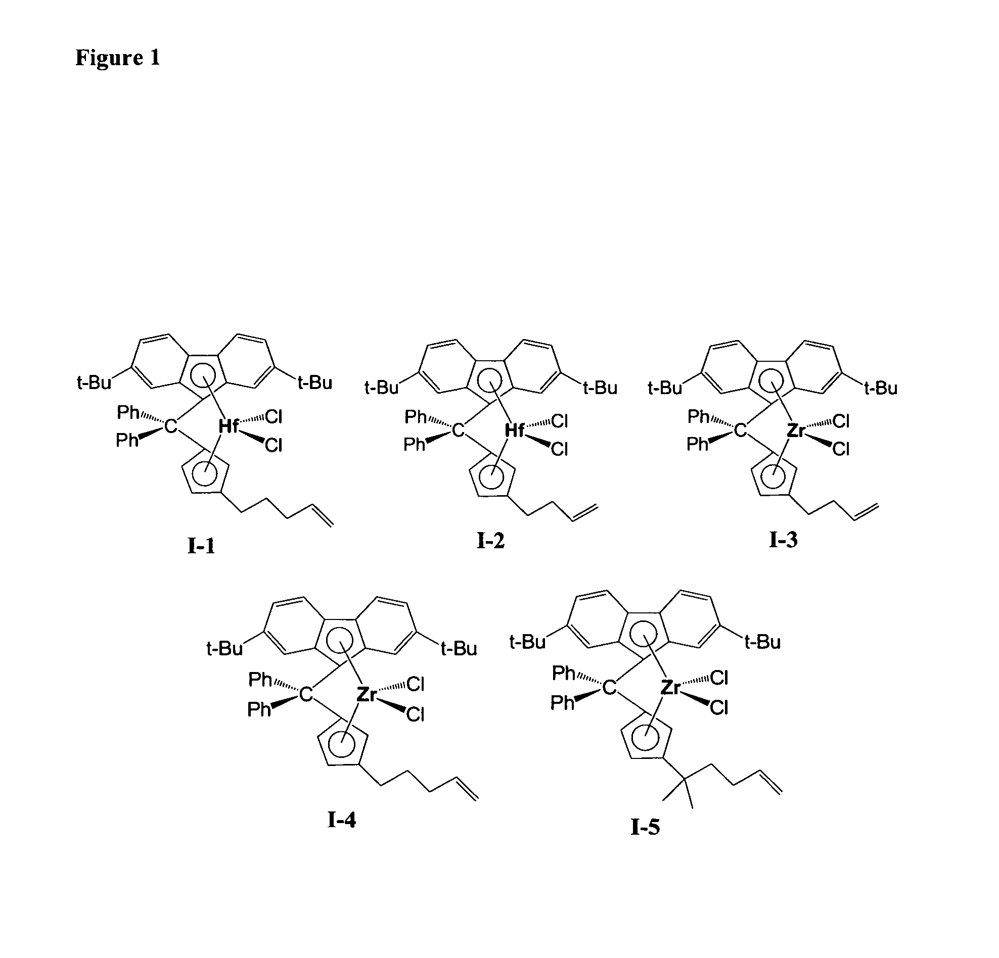 Polymerization catalysts for producing high molecular weight polymers with low levels of long chain branching