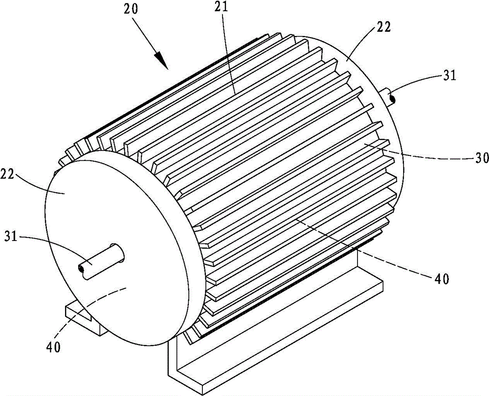 Differential electric motor