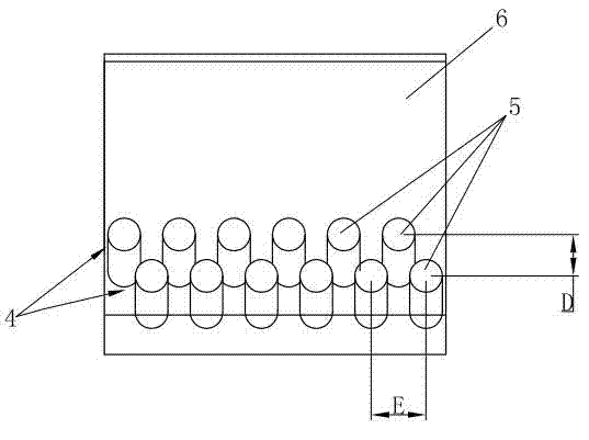 Defogging device for absorption tower