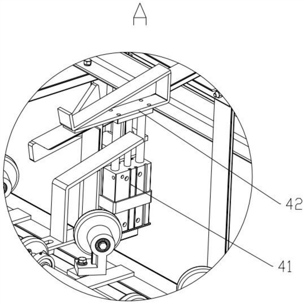 Pipe fitting feeding frame