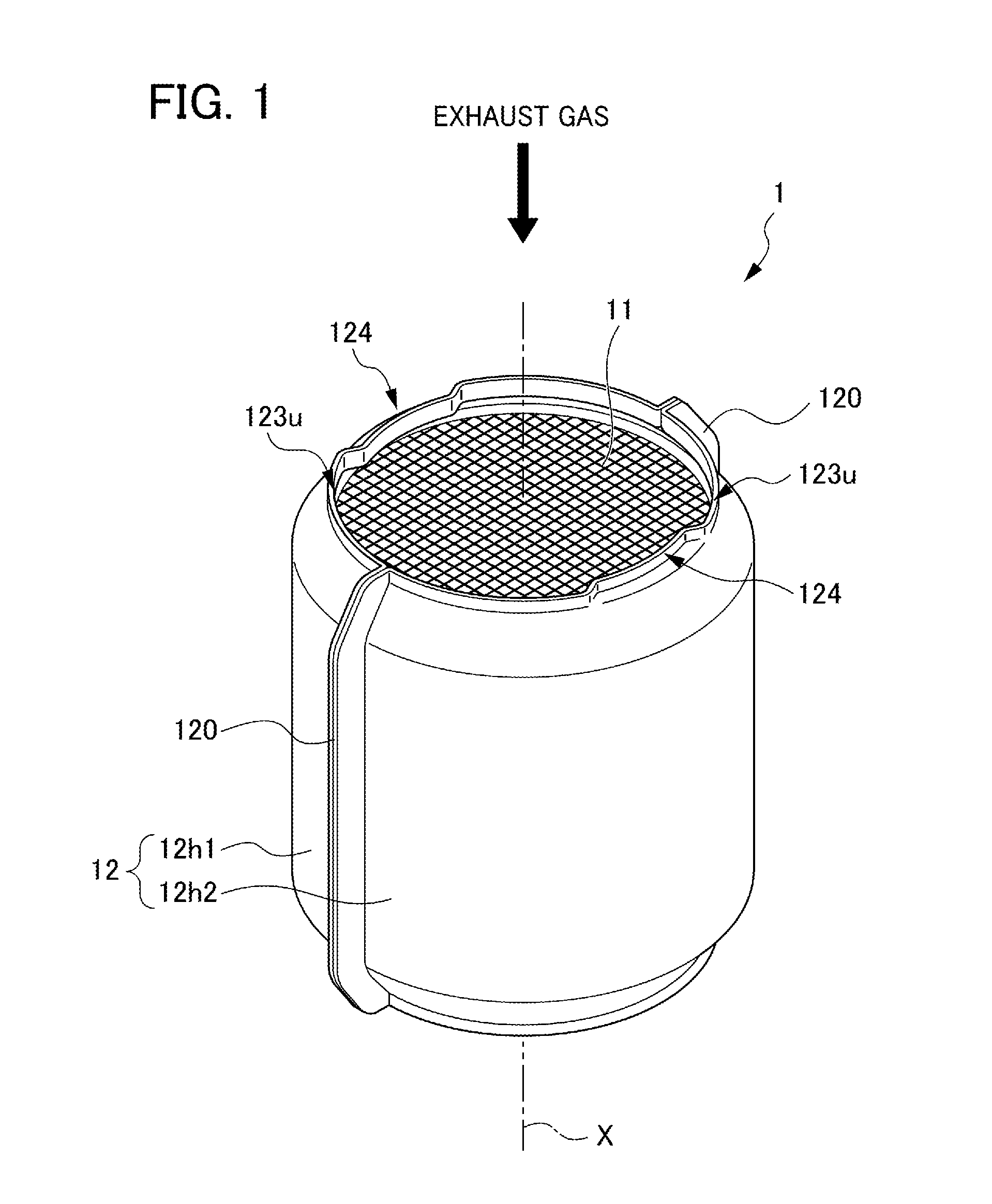 Exhaust gas purifying device for internal combustion engine