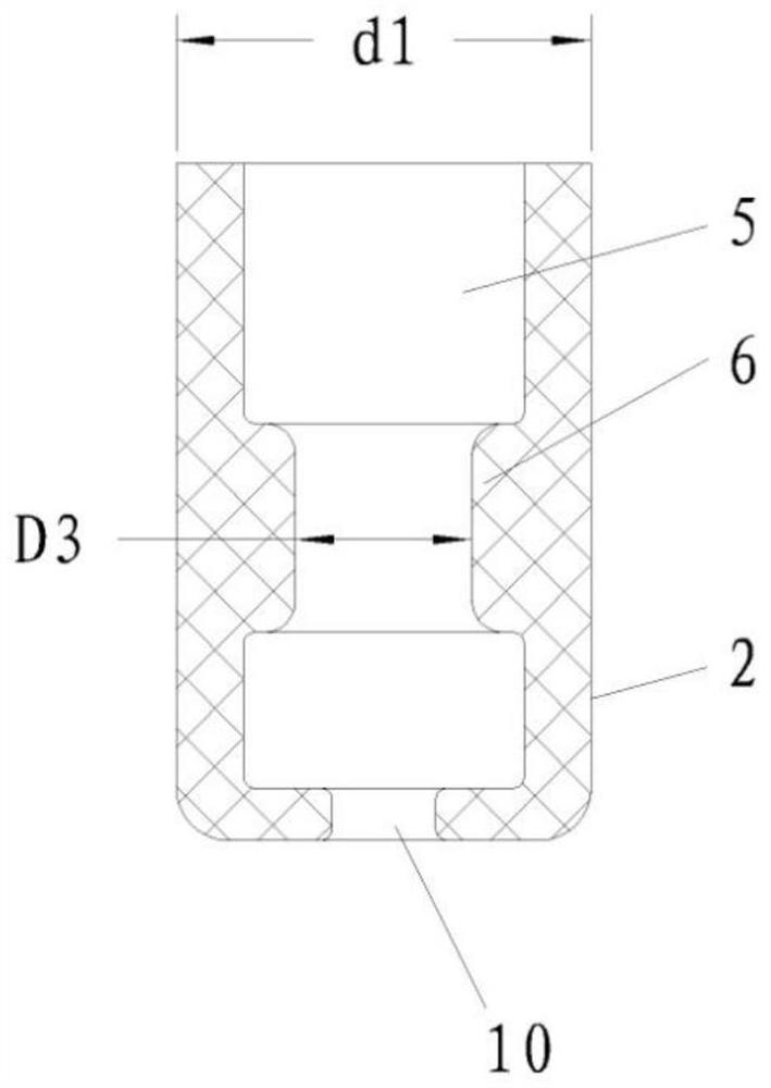 Comb tooth mounting assembly