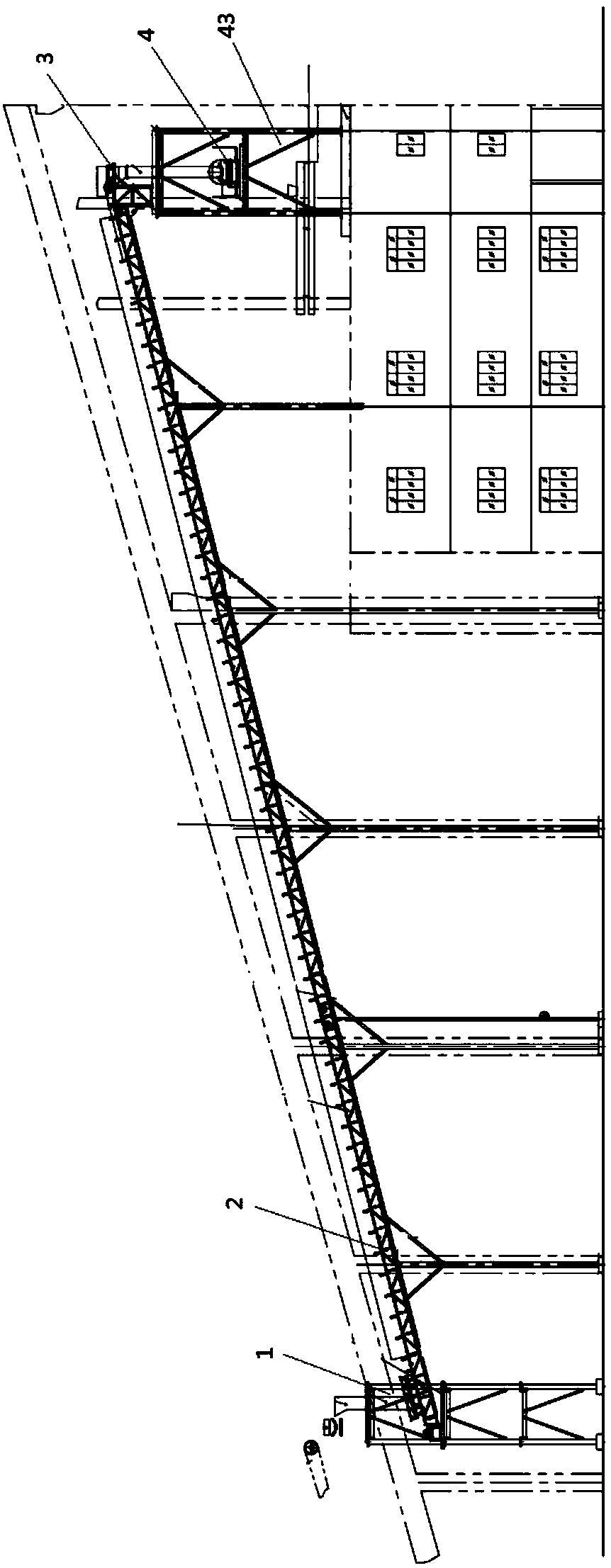 Combustion system with dry mud directly input into boiler