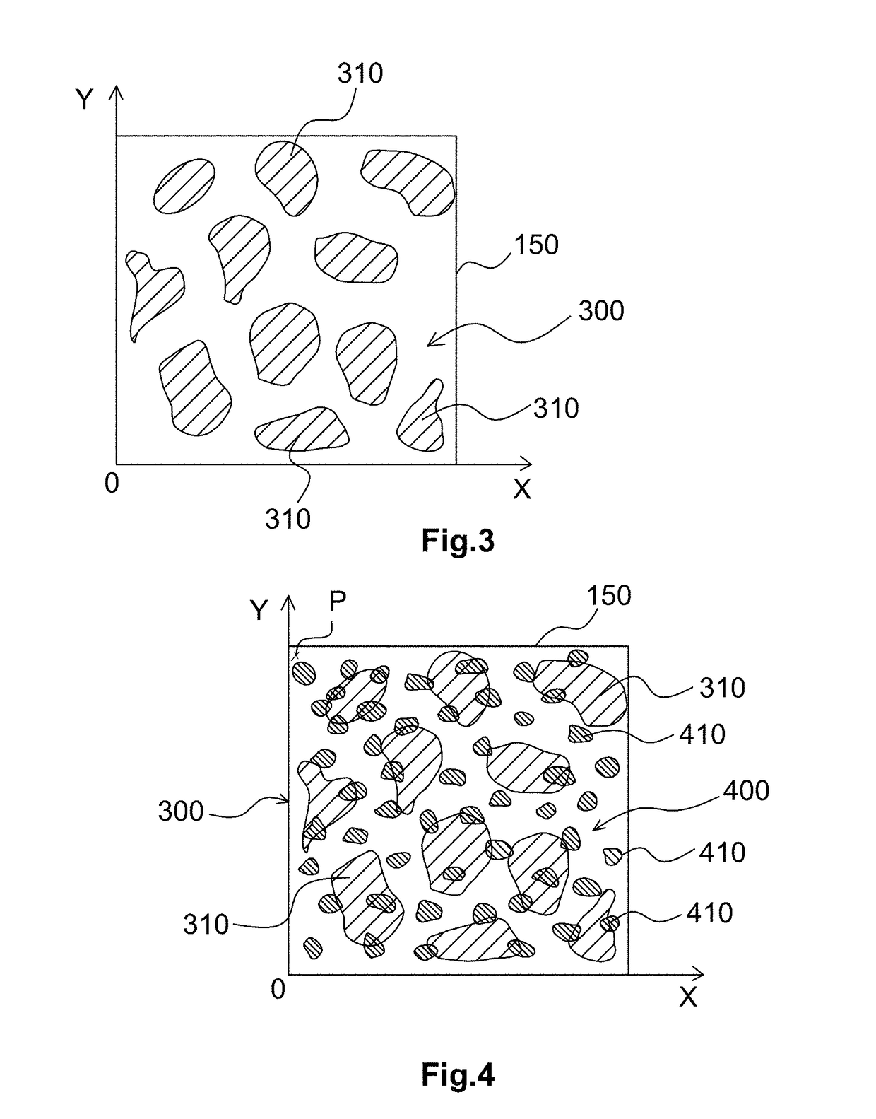 Multi-scale method for measuring the shape, movement and/or deformation of a structural part subjected to stresses by creating a plurality of colorimetric speckled patterns
