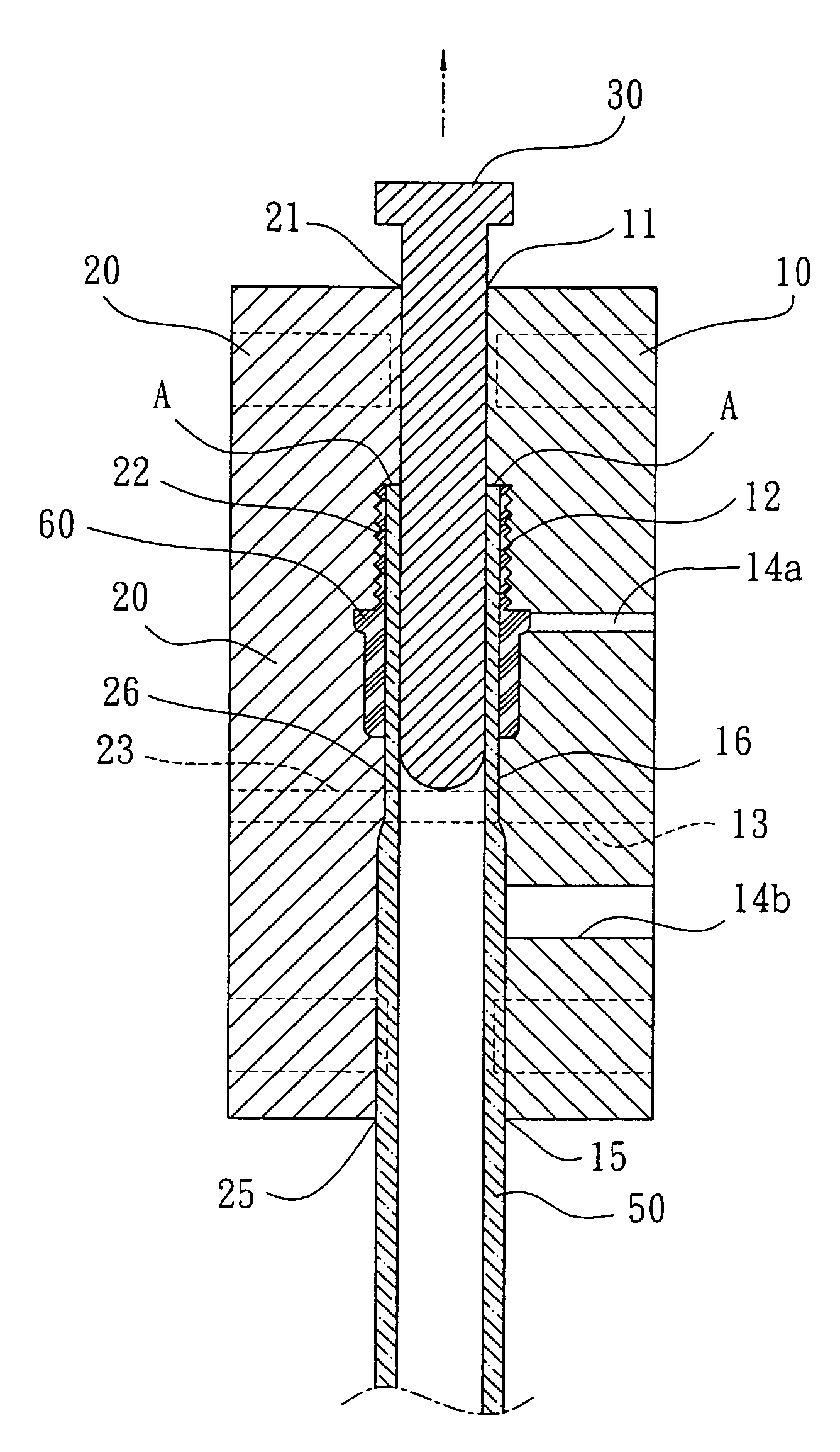 Method of making a water conduit connector for sports water bag