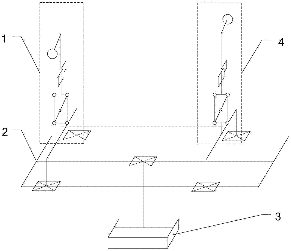 A transmission line inspection robot mechanism adapted to large span