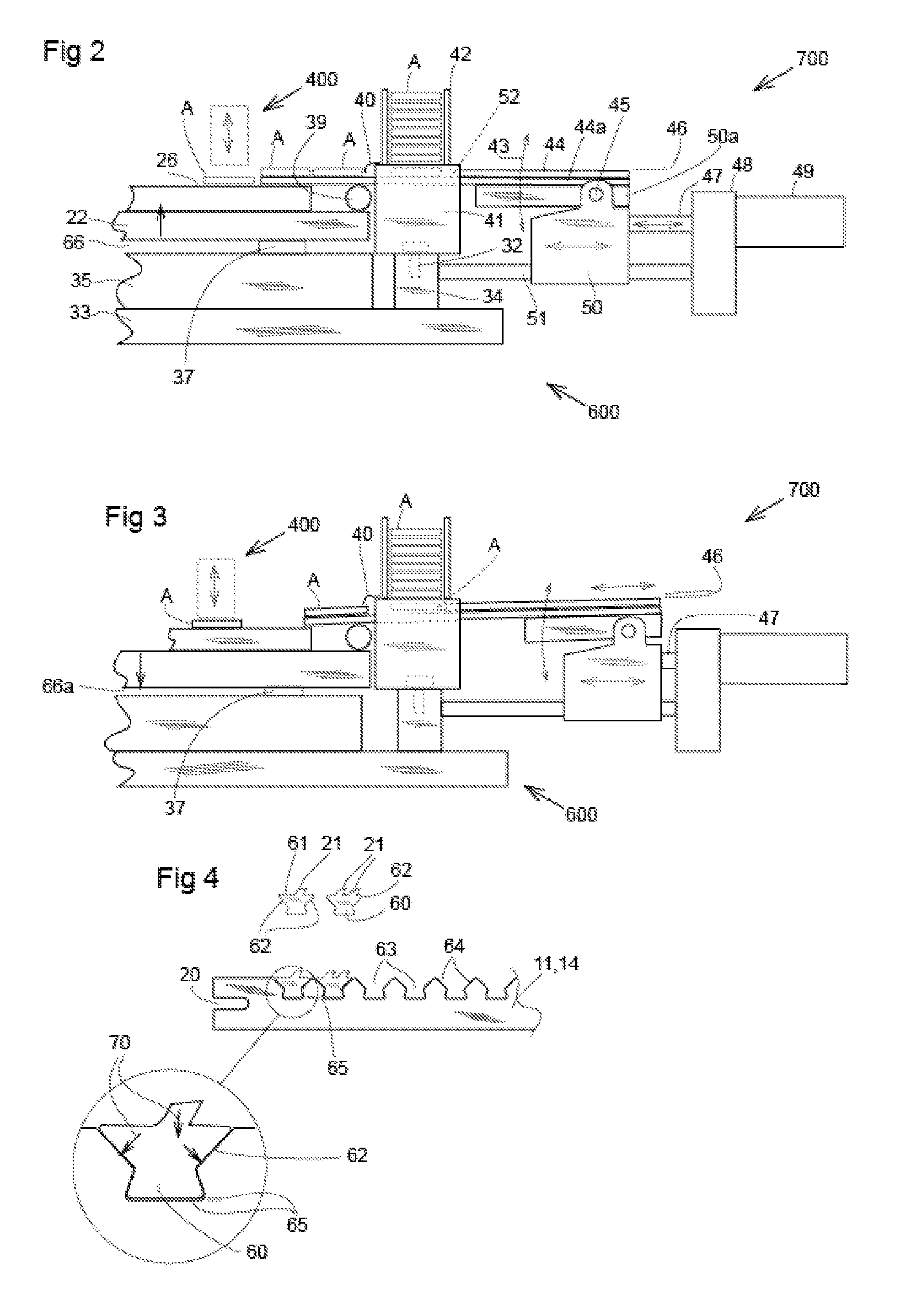 Apparatus for texturing the surface of a brake plate