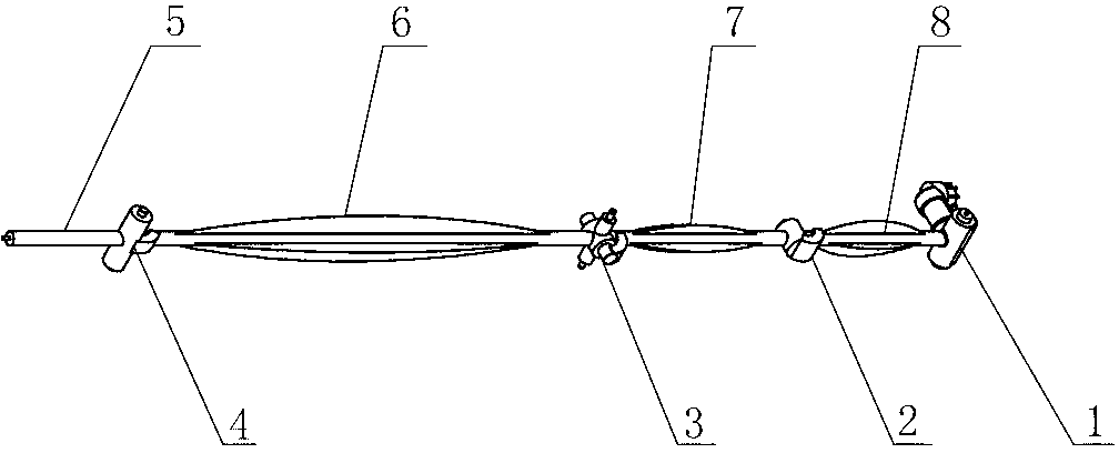 Wing framework of imitation pterosaur flapping-wing aircraft