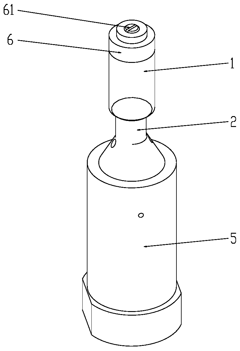 A sample surface treatment auxiliary equipment