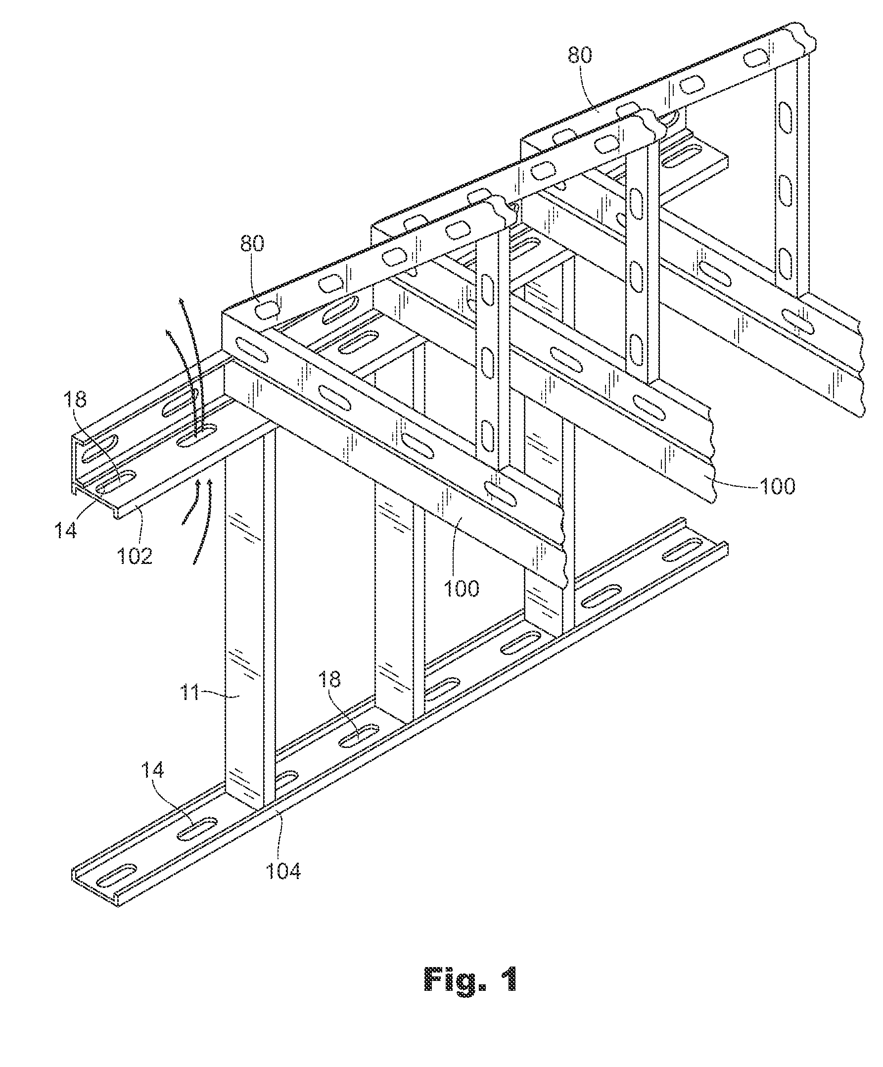 Slotted metal truss and joist with supplemental flanges