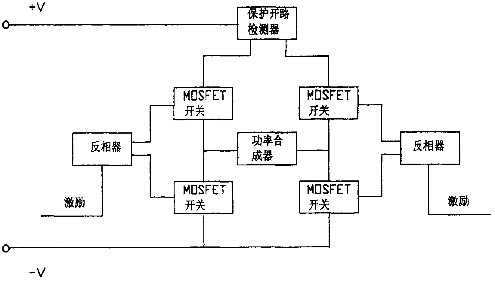 Control circuit of high-efficient induction heating quenching machine tool