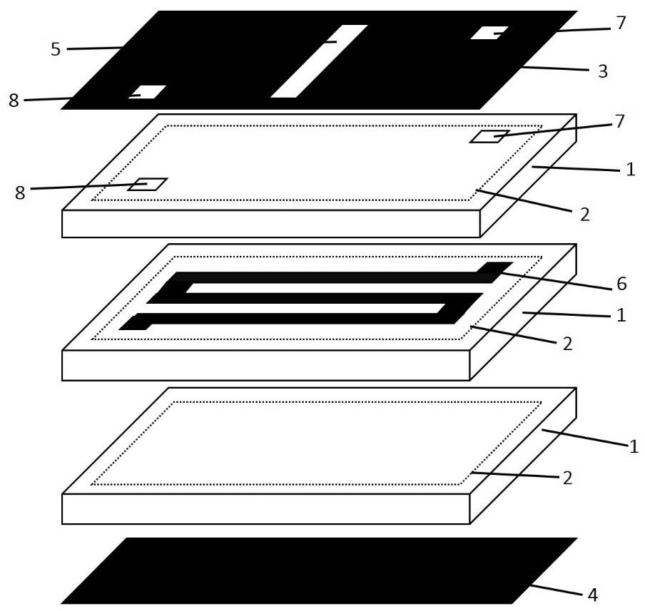 Wireless microfluidic sensor based on multilayer ceramic technology