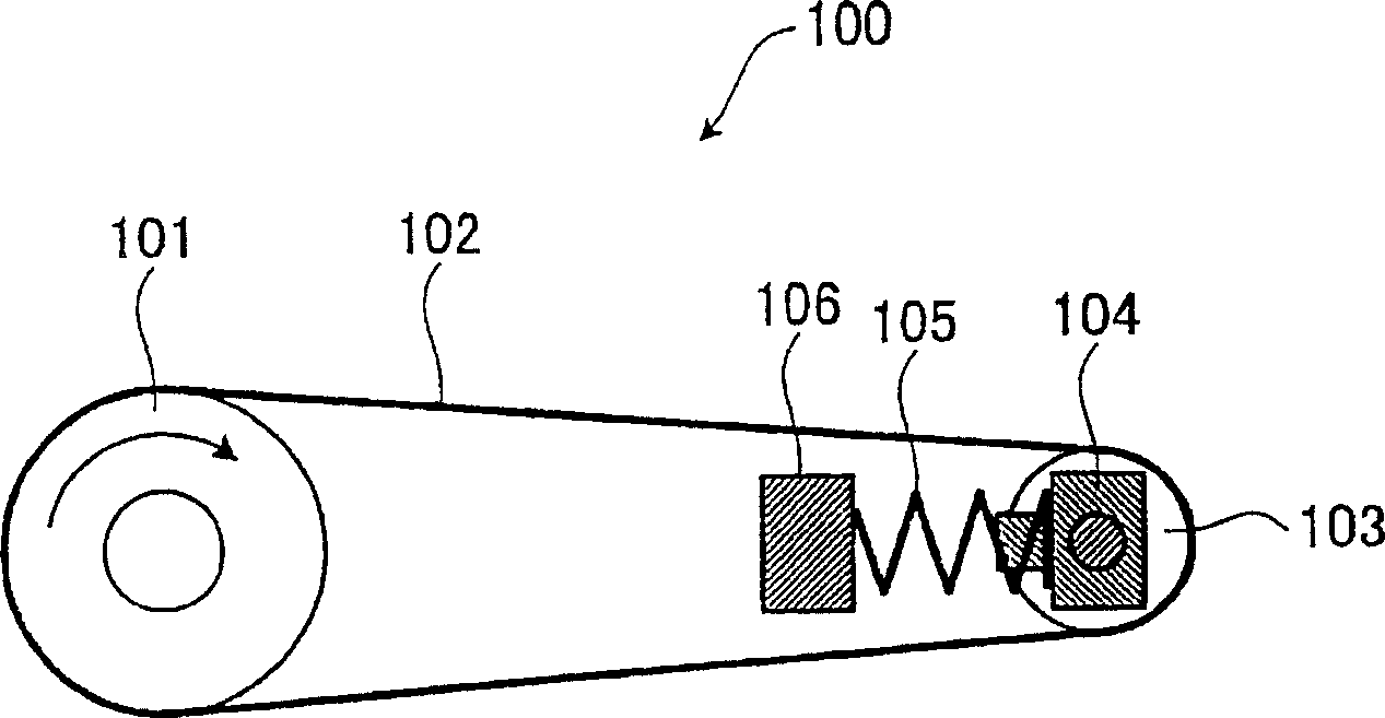 Belt conveyance apparatus and image forming apparatus using such a belt conveyance apparatus
