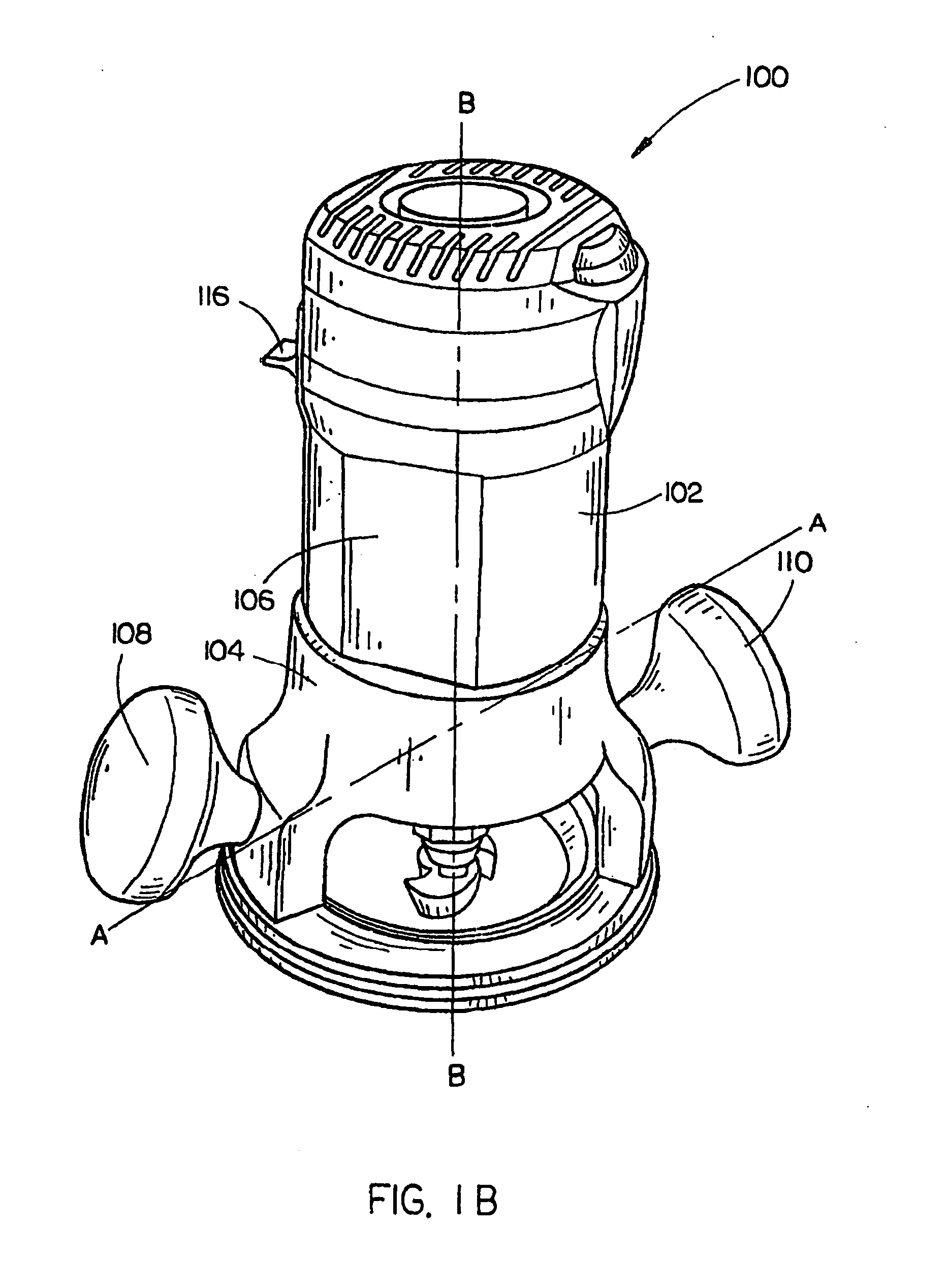 Ergonomic router assembly