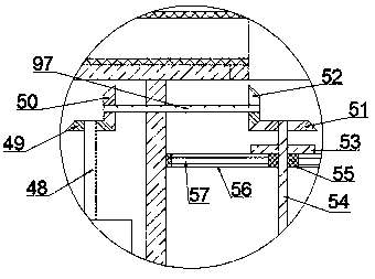 Swimming pool water quality detection treatment device