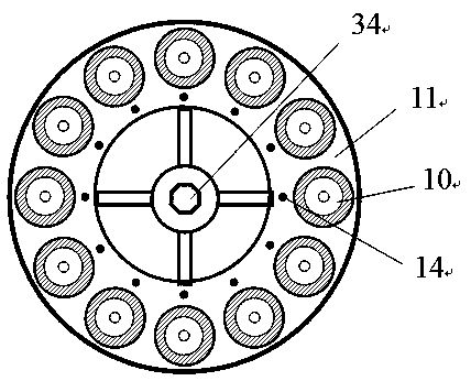 Storage device of reactor-neutron activation samples