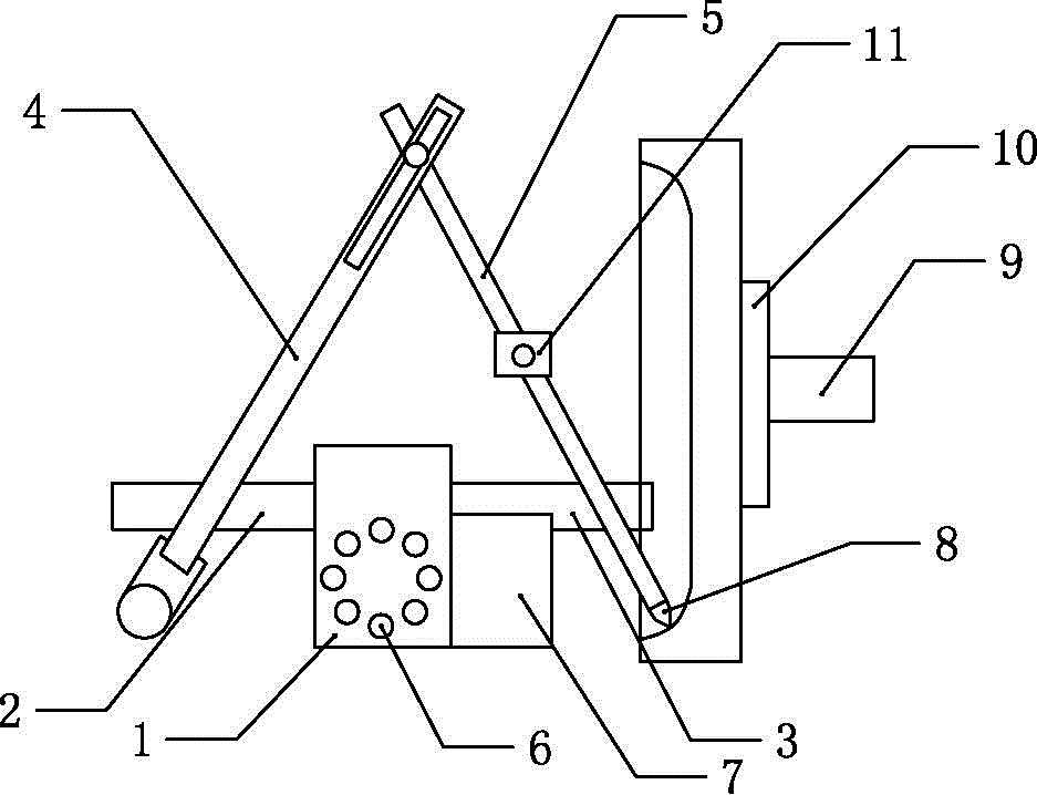 Turning device for machining end covers with inner arcs