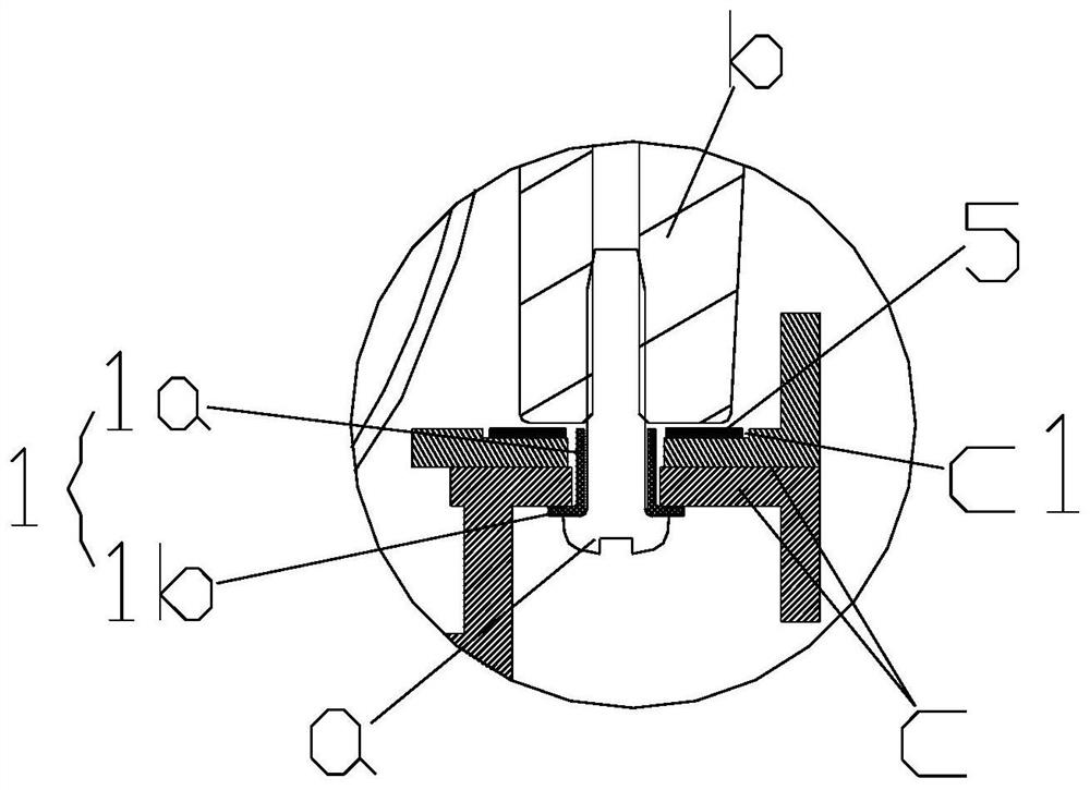 Micro-suspension panel structure for improving vibration feedback experience