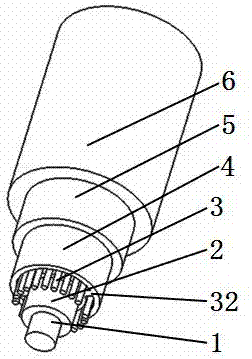 A kind of manufacturing method of wireless radio frequency remote optical cable, electric cable and photoelectric composite cable for communication