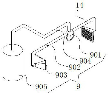 Feed grinding equipment for laying hen feeding farm