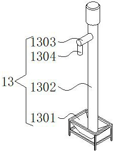 Feed grinding equipment for laying hen feeding farm