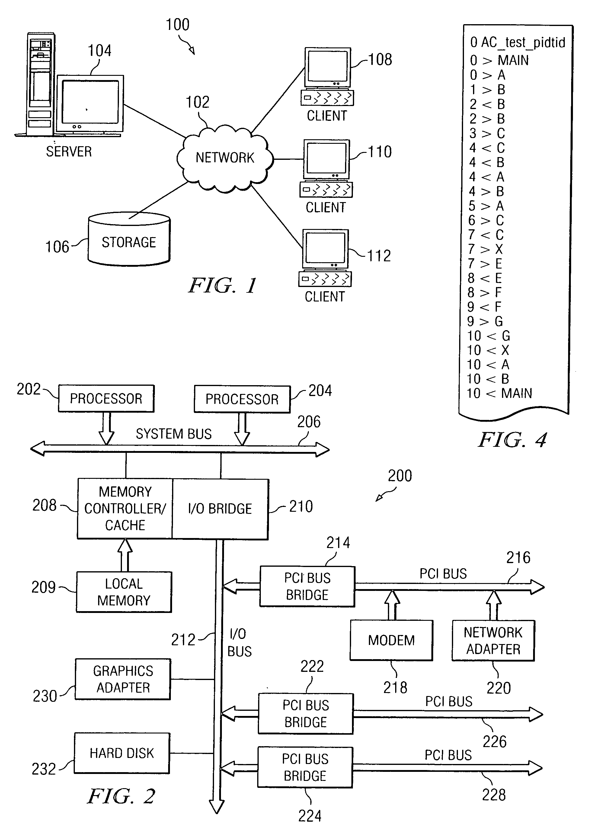 Method and apparatus for removal of asynchronous events in complex application performance analysis