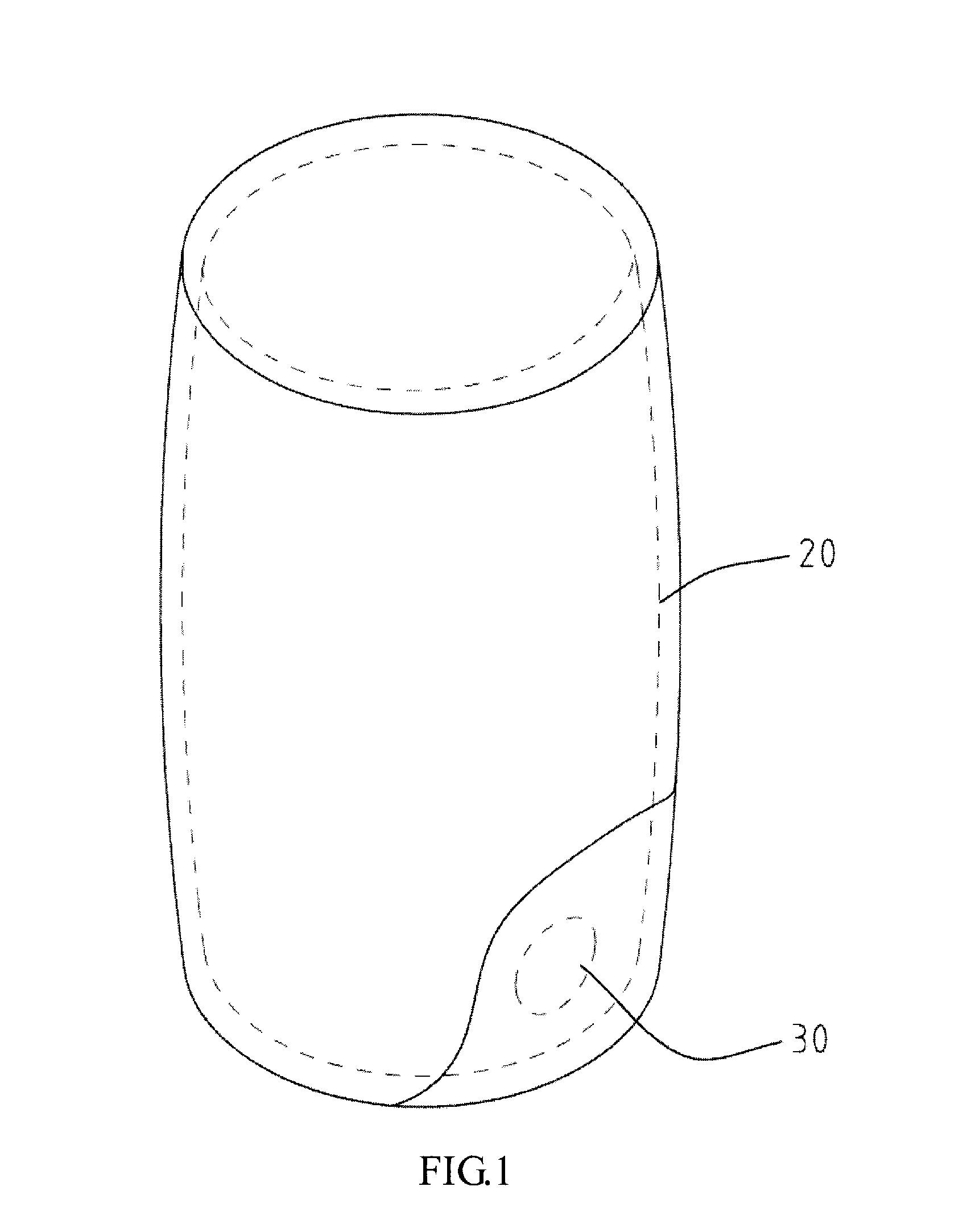 Inner bladder structure of punching bag