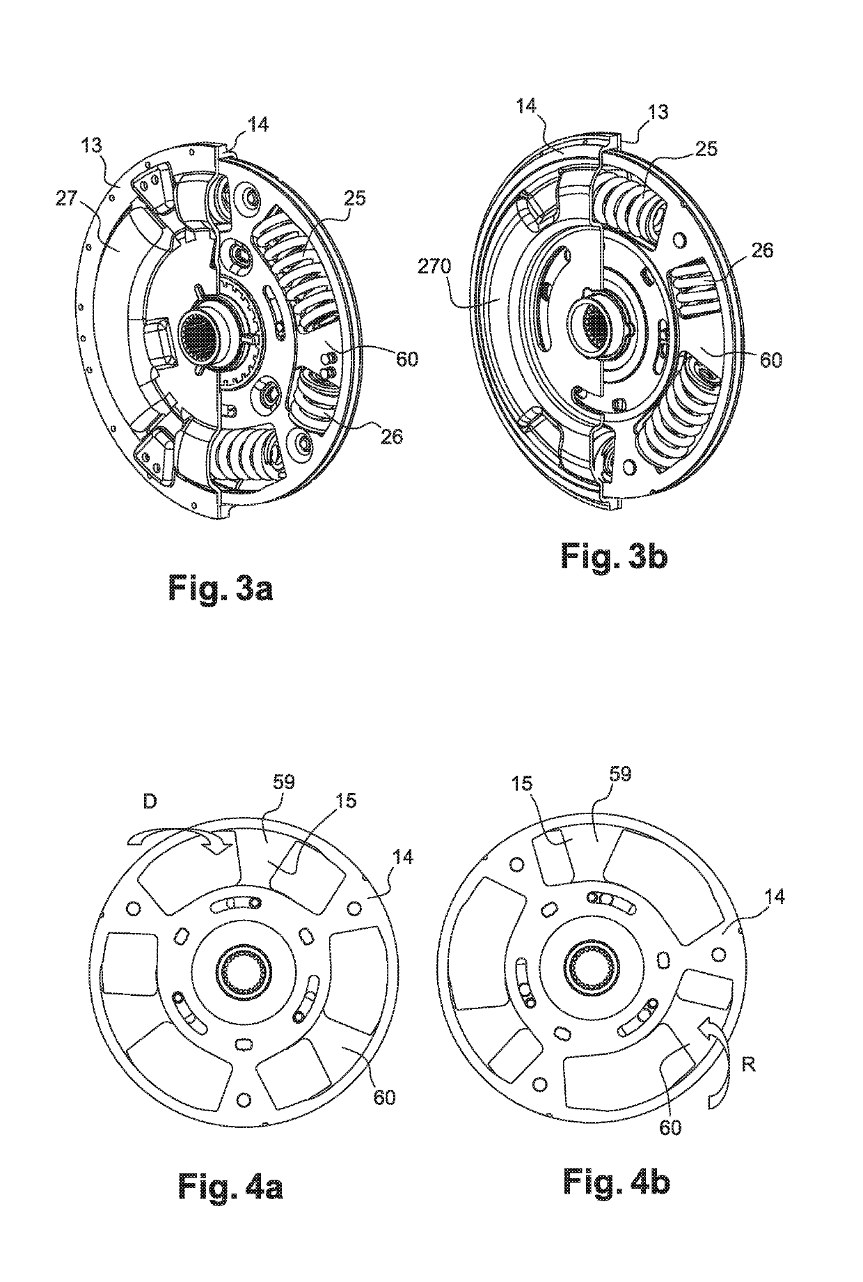 Torsional damping device for a motor vehicle transmission system