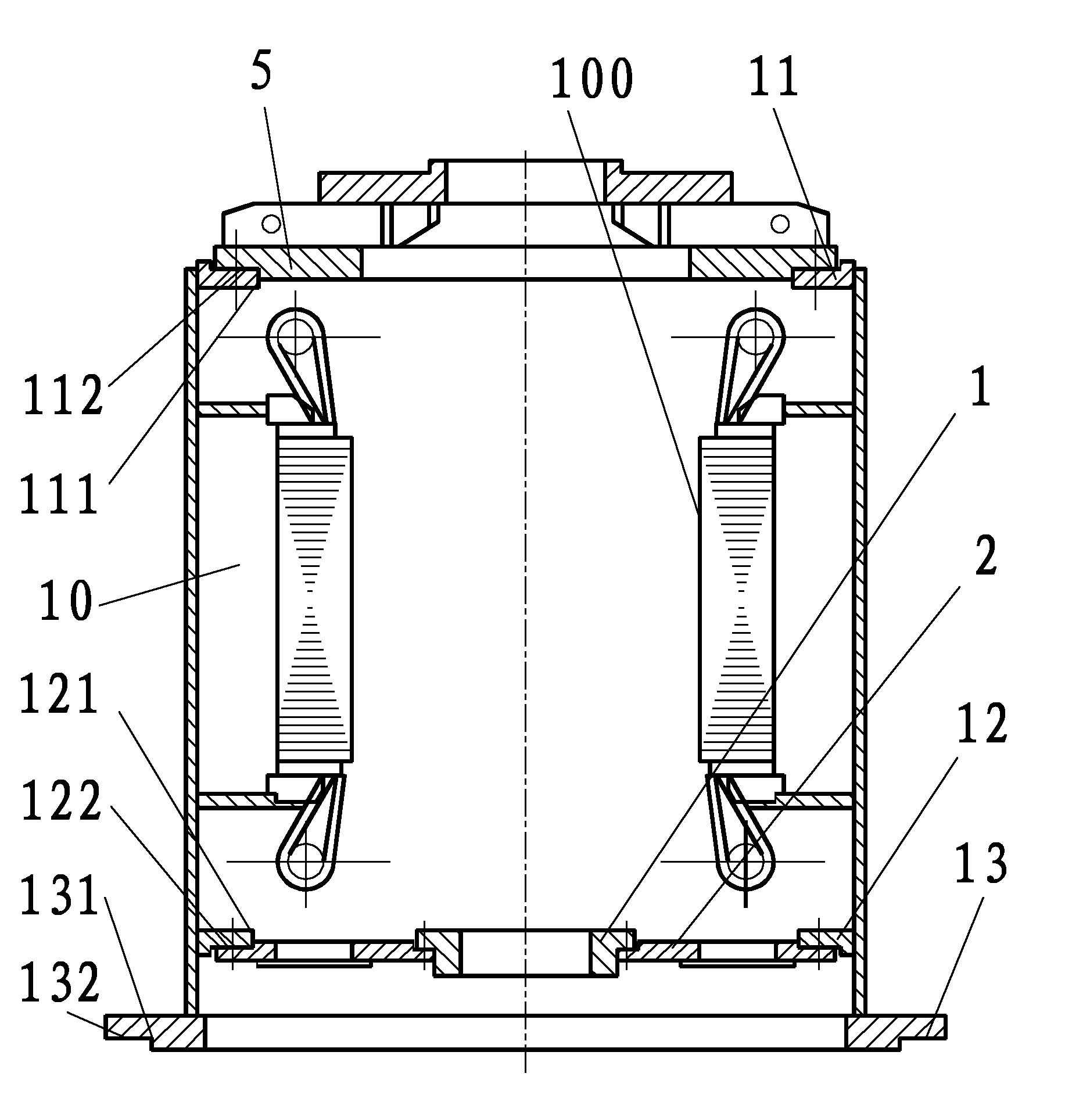 Method for ensuring coaxiality of bearing and stator core of circulating pump motor