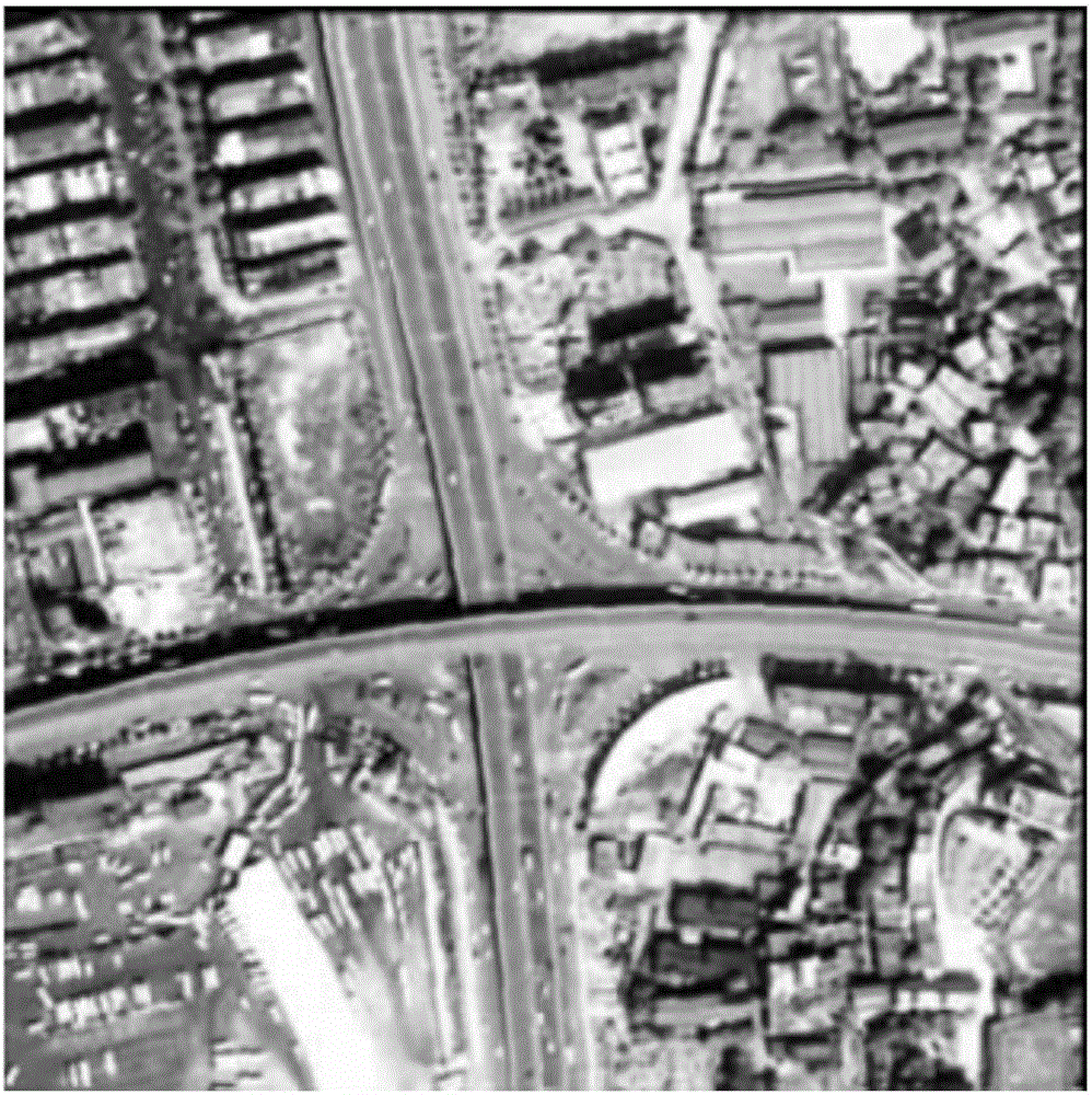 High-resolution remote sensing image road information extraction method