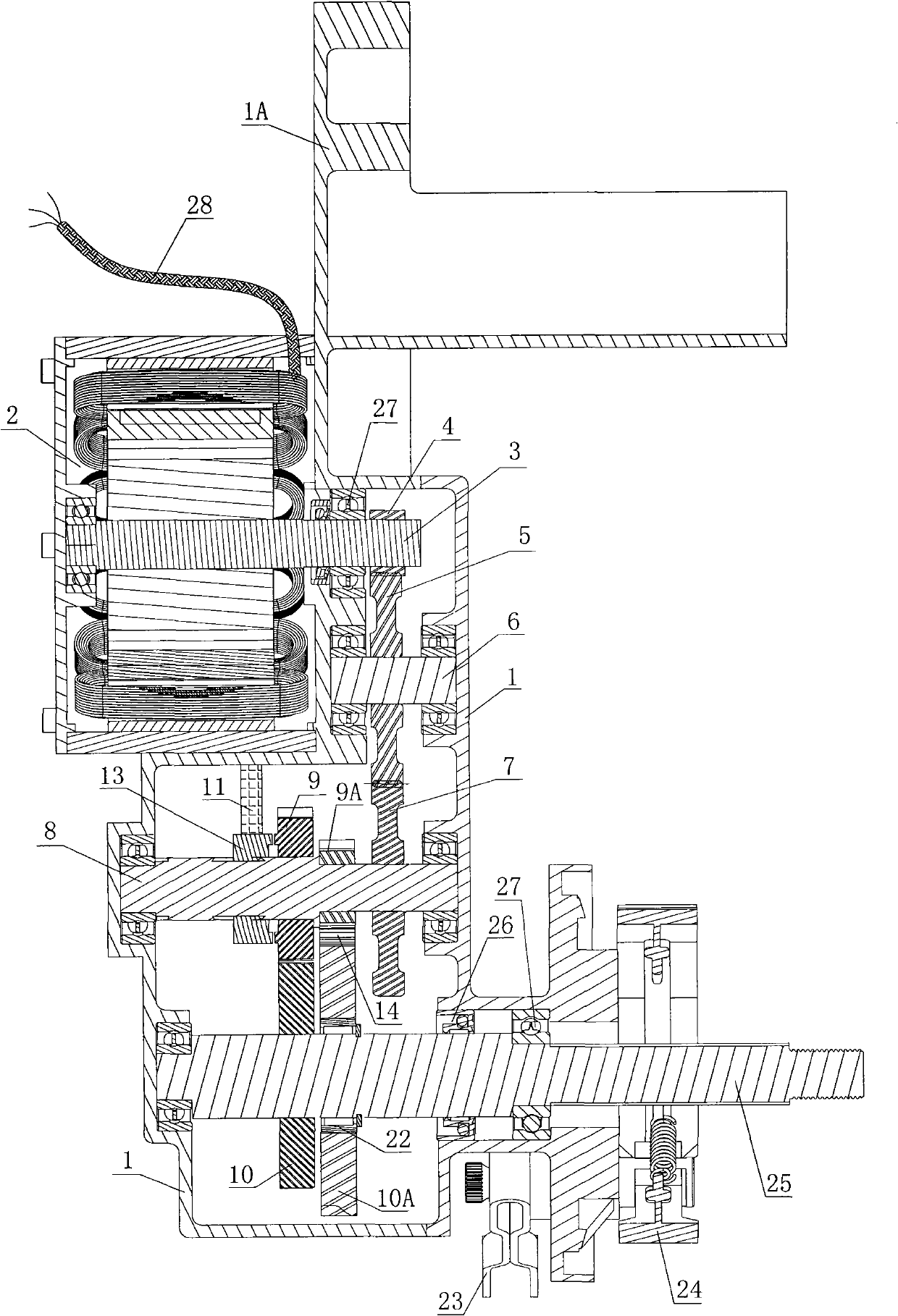 Transmission for electric vehicles