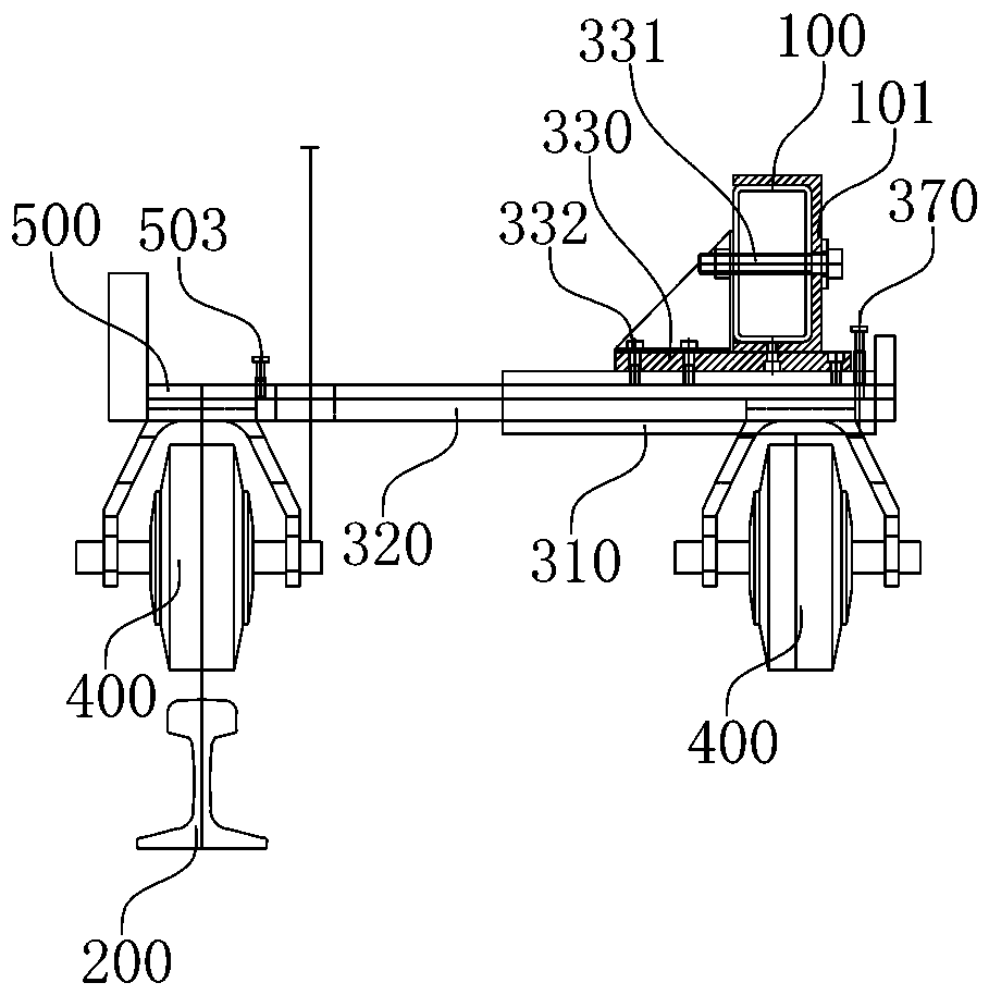 Train track flaw detection wheel assembly tool and method for assembling train track flaw detection wheels