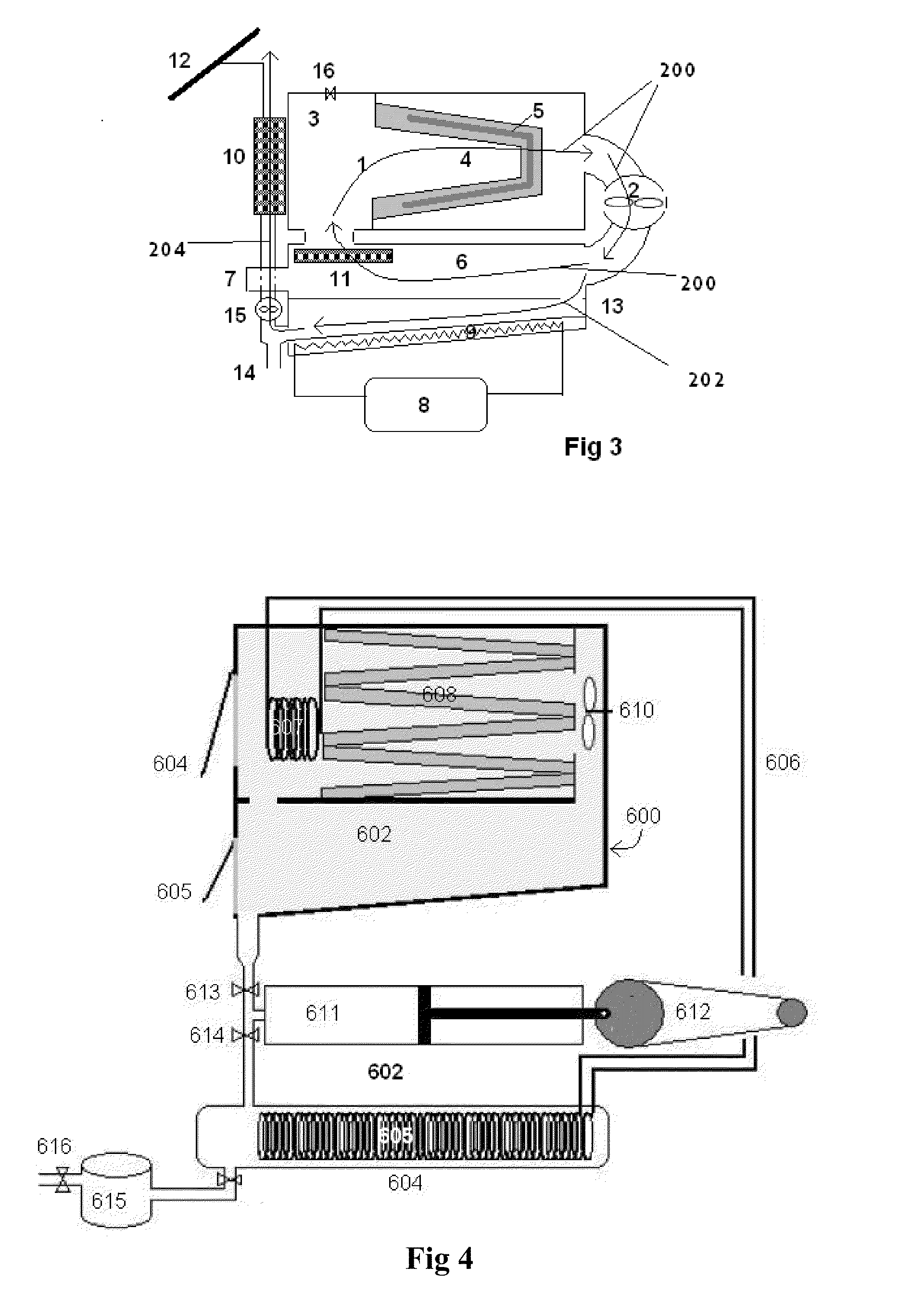 Method and apparatus for extracting water from atmospheric air and utilizing the same