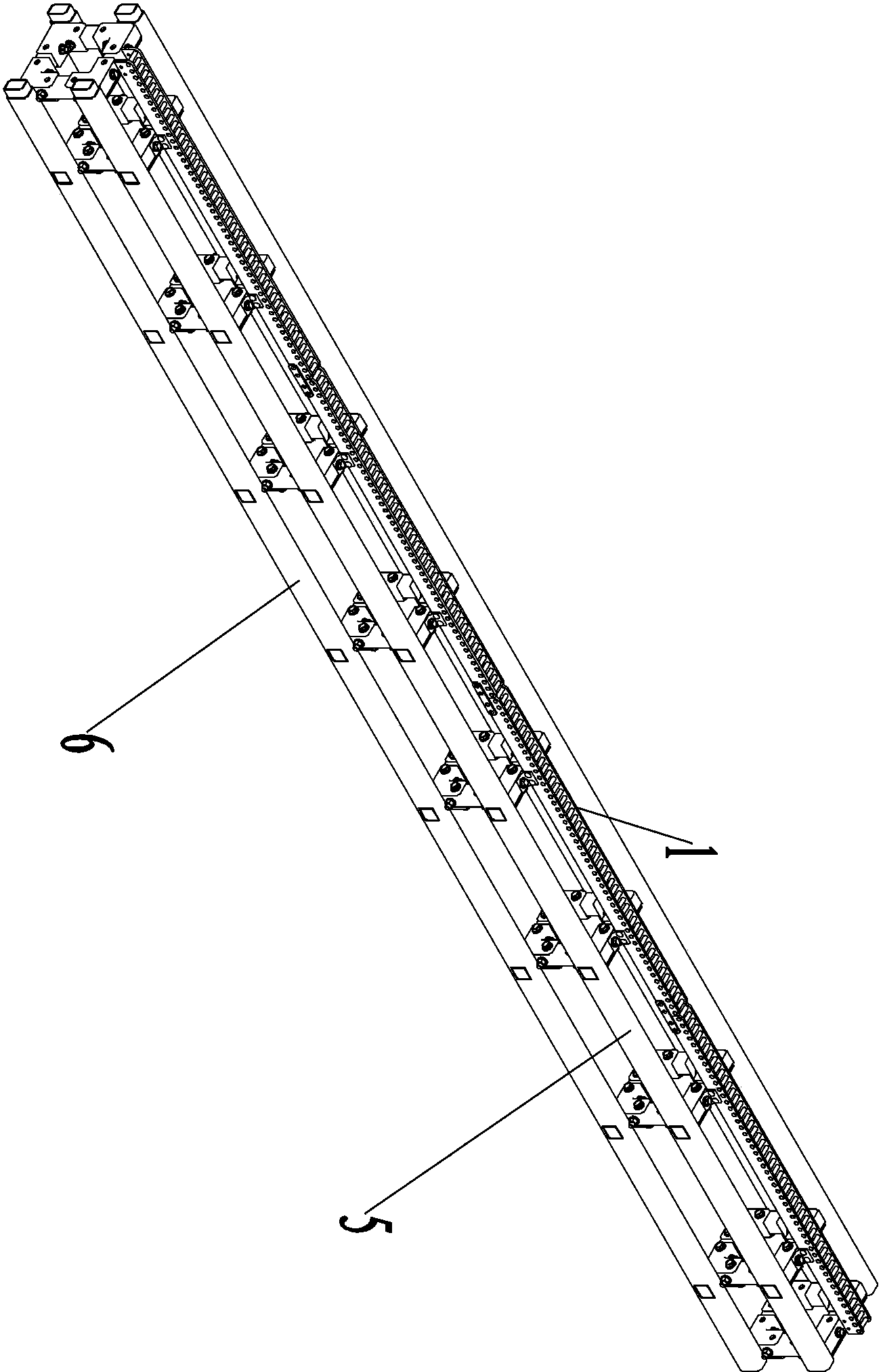 Light combined type manned tower climbing device