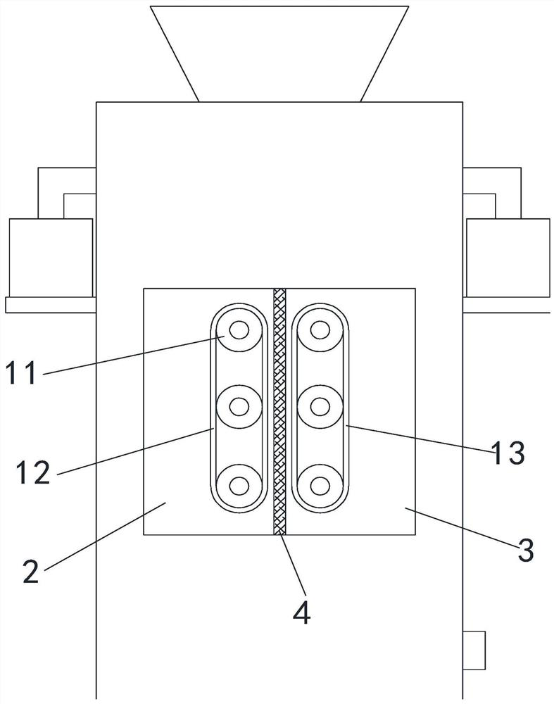 Waste treatment device for civil engineering and treatment method thereof