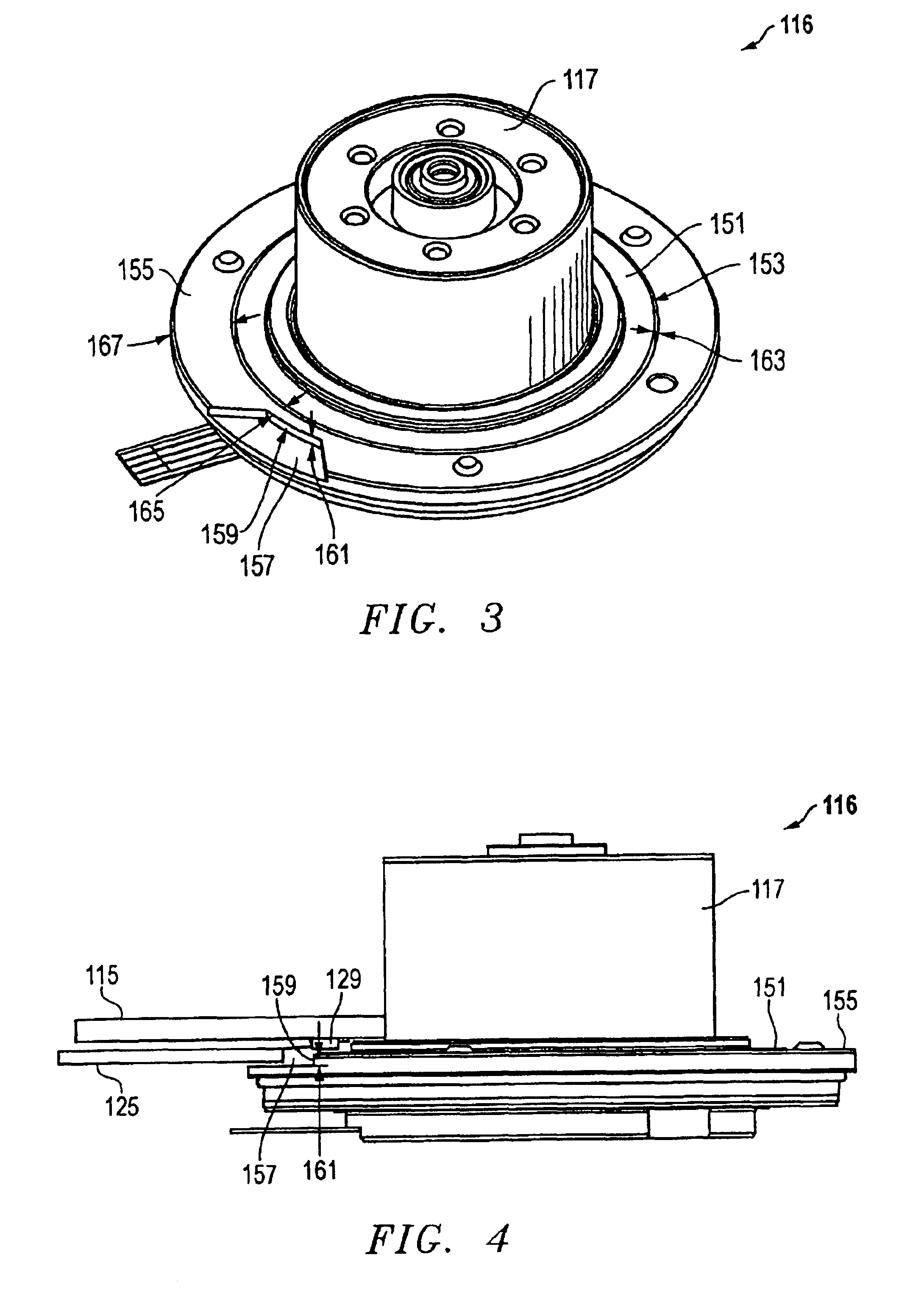 Method of attenuating airflow disturbances in a hard disk drive with a circumferential motor bracket shroud for motor hub flange outside diameter