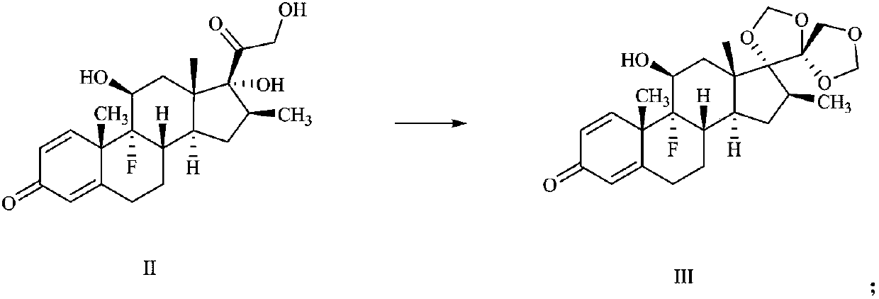Preparation method of deuterium-labeled betamethasone