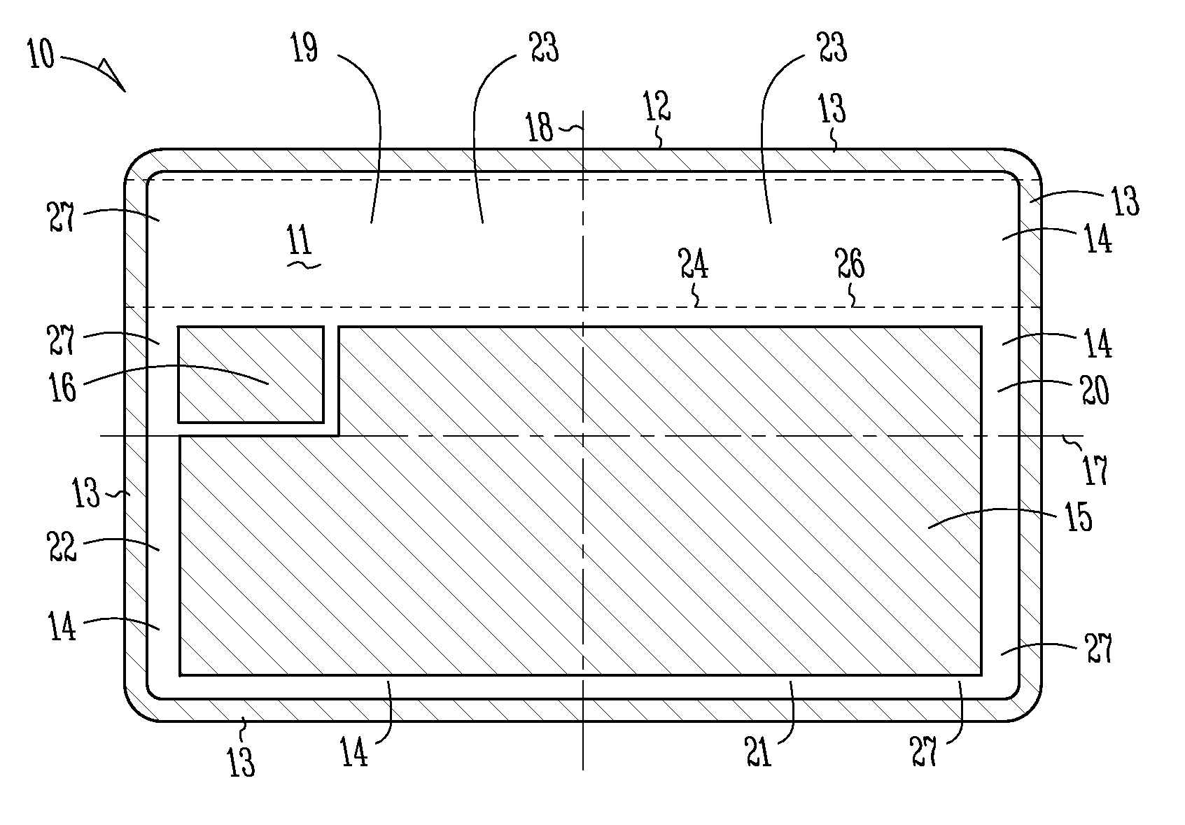 Smartcard and method for the production of a smartcard