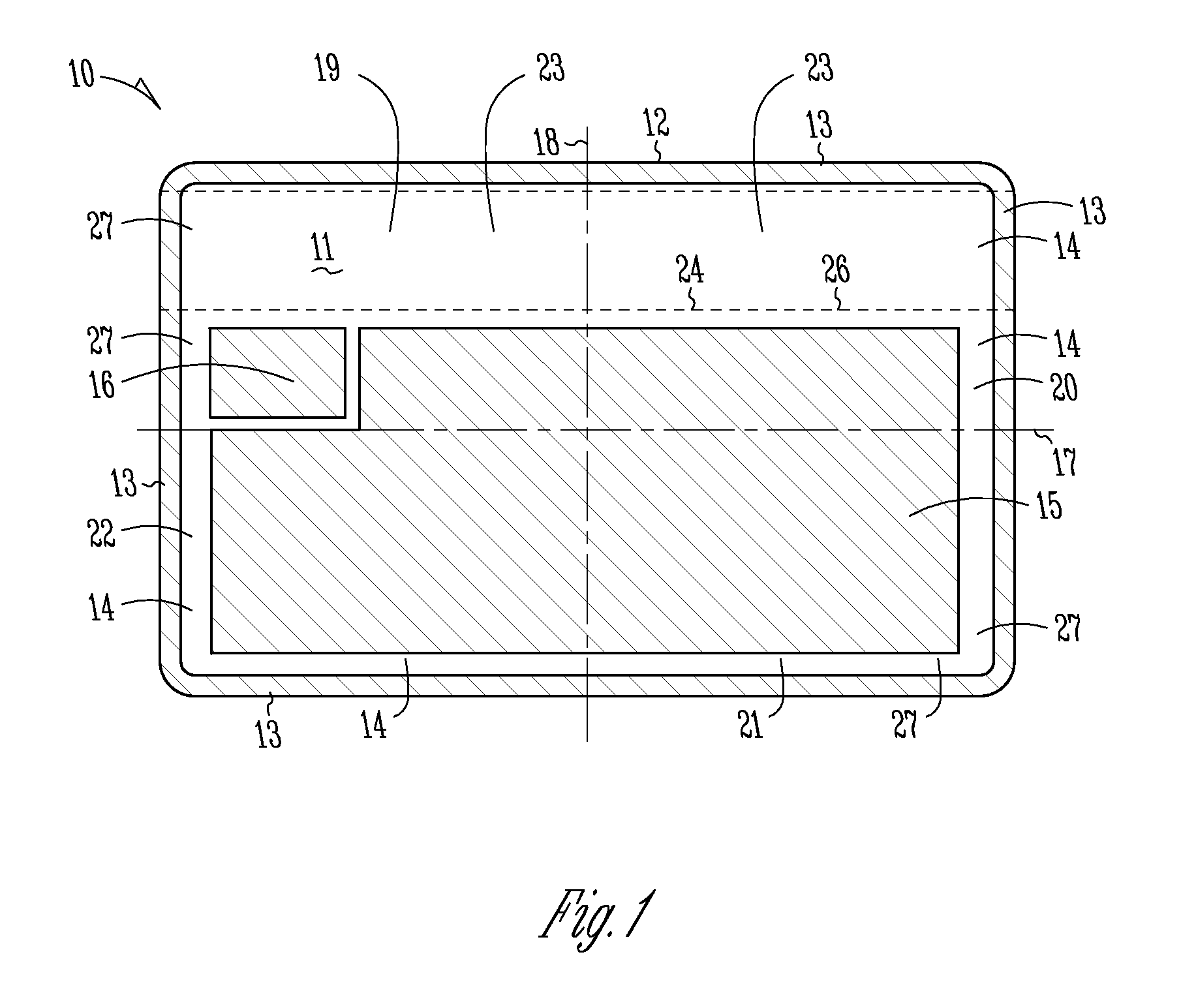 Smartcard and method for the production of a smartcard