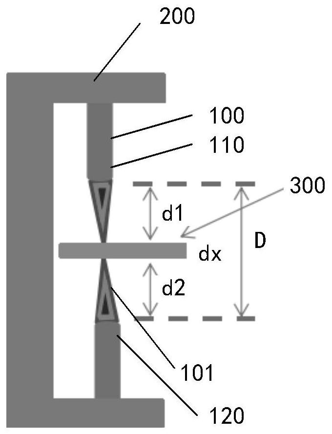 Silicon wafer detection device and detection method