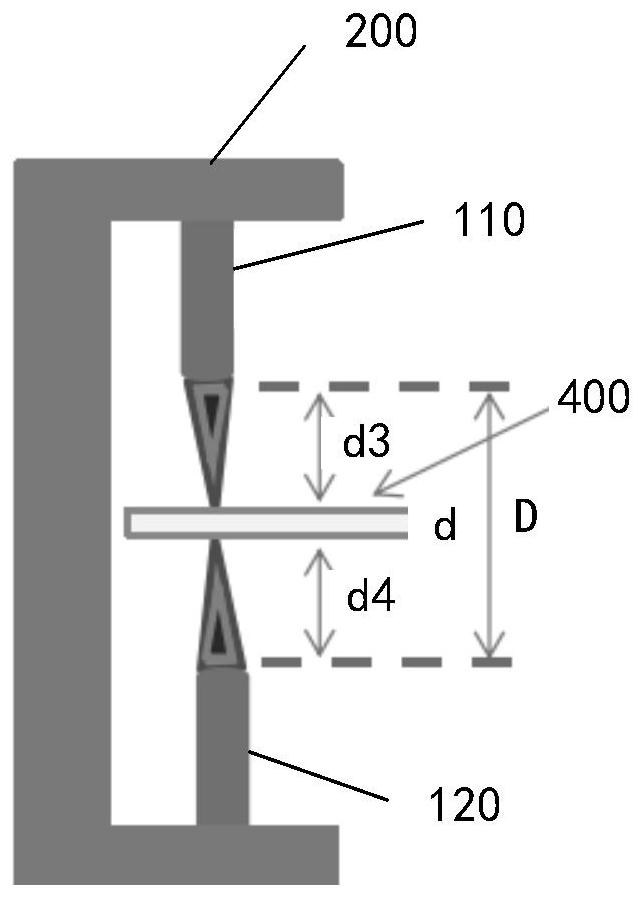 Silicon wafer detection device and detection method