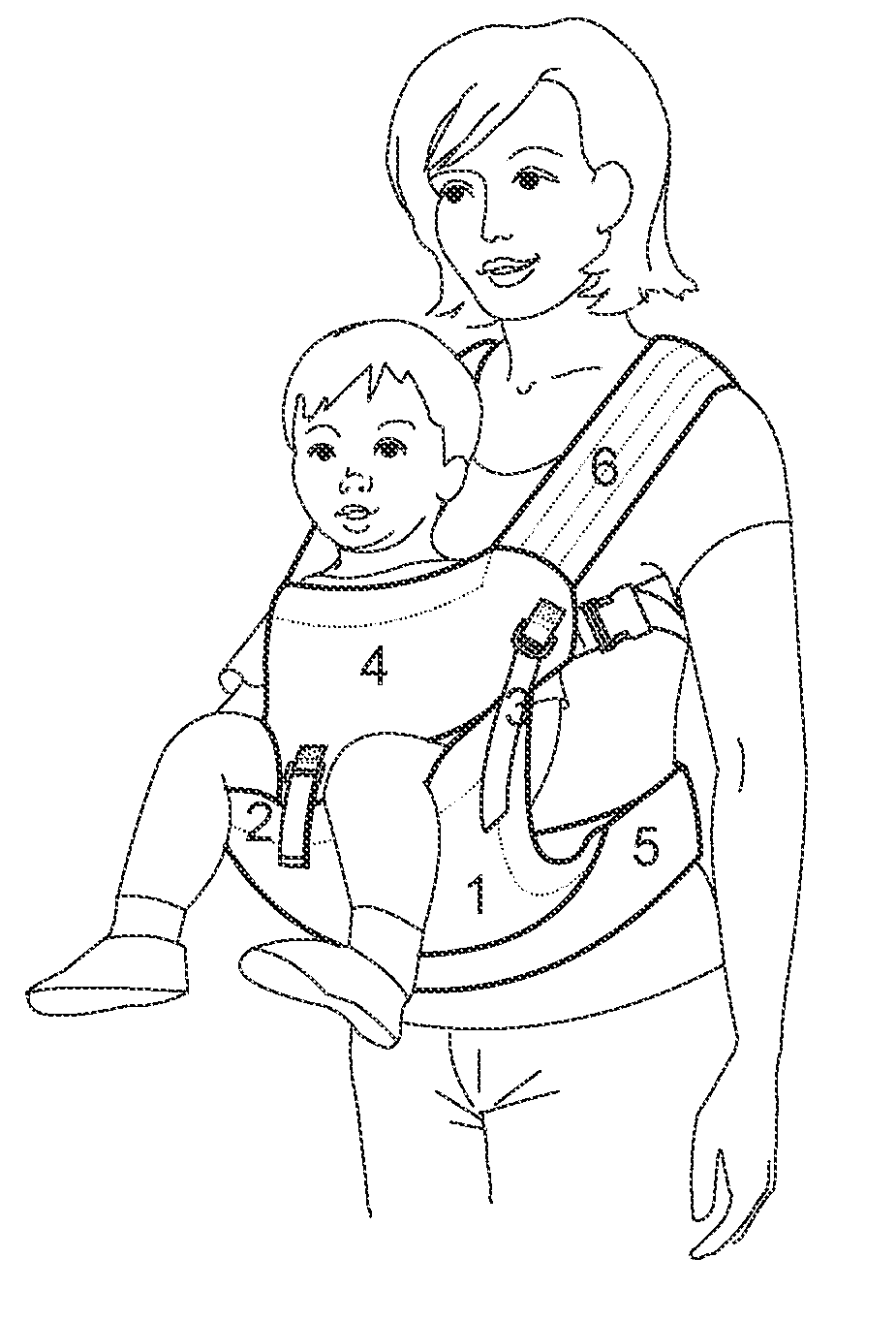 Apparatus for a baby carrier