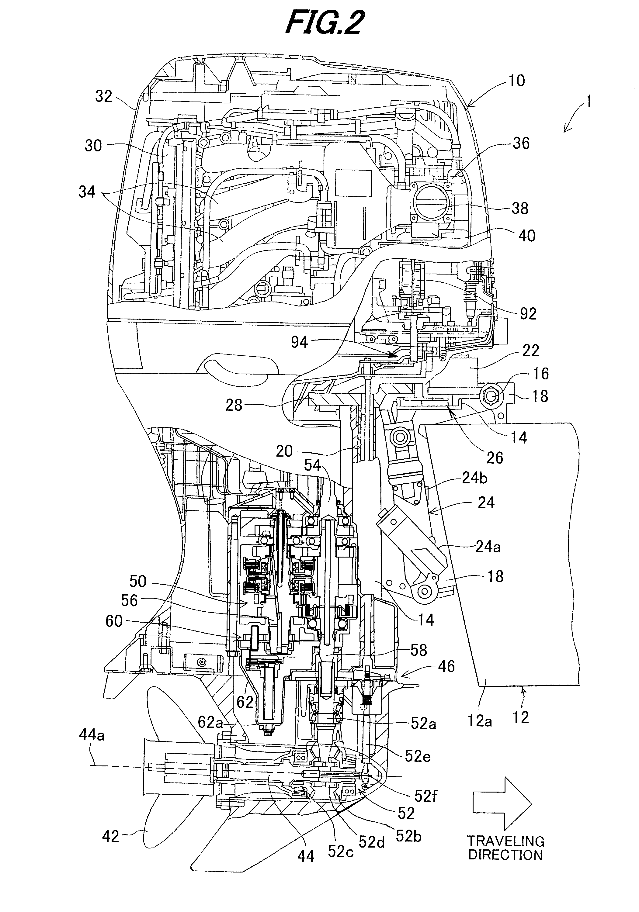Outboard motor control apparatus