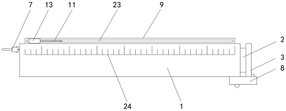 Measurable-cutting auxiliary tool for sewing clothes