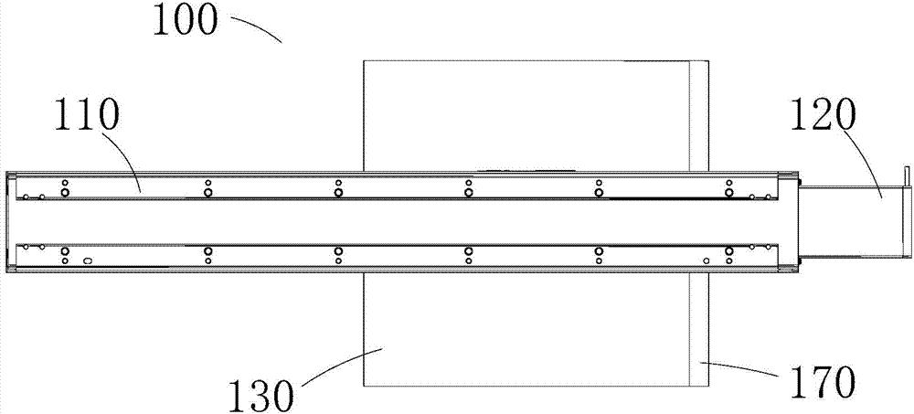 Box-packaging mechanical arm and box-packaging device