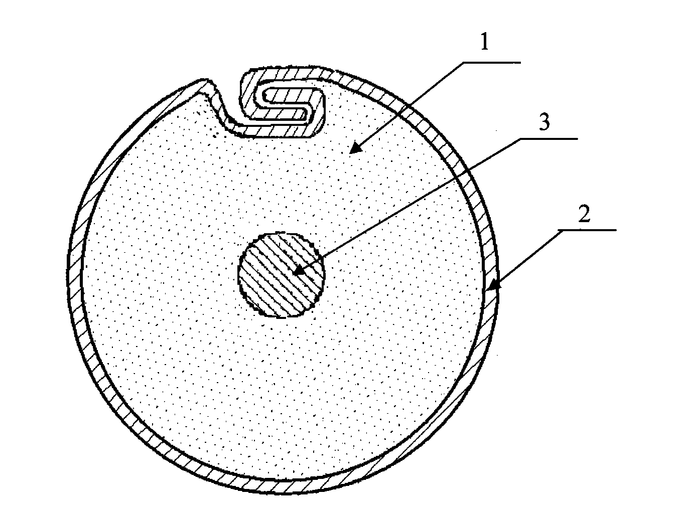 Large-diameter flux-cored wire for revolving body or wear-resistant composite board overlaying welding