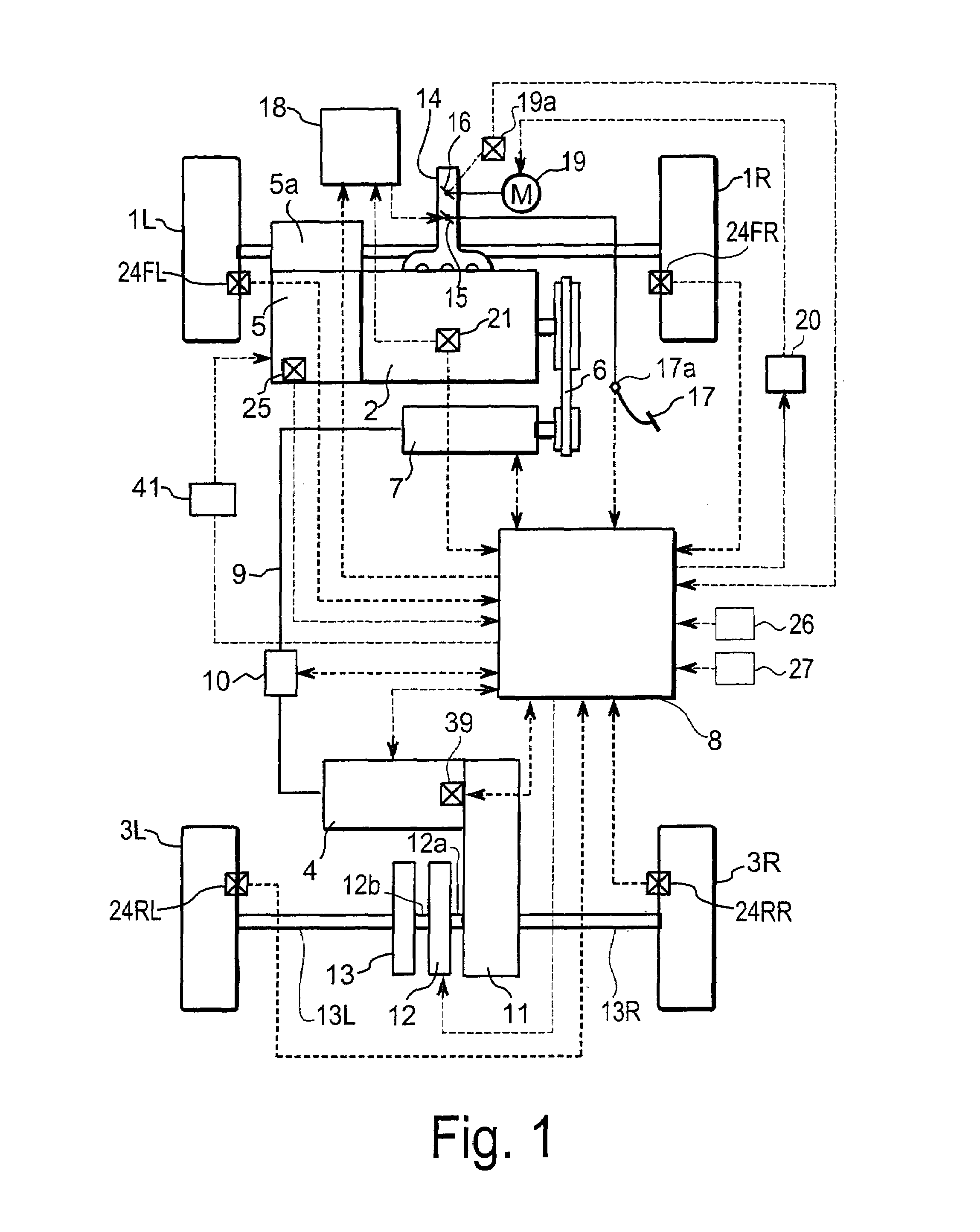Vehicle driving force control apparatus