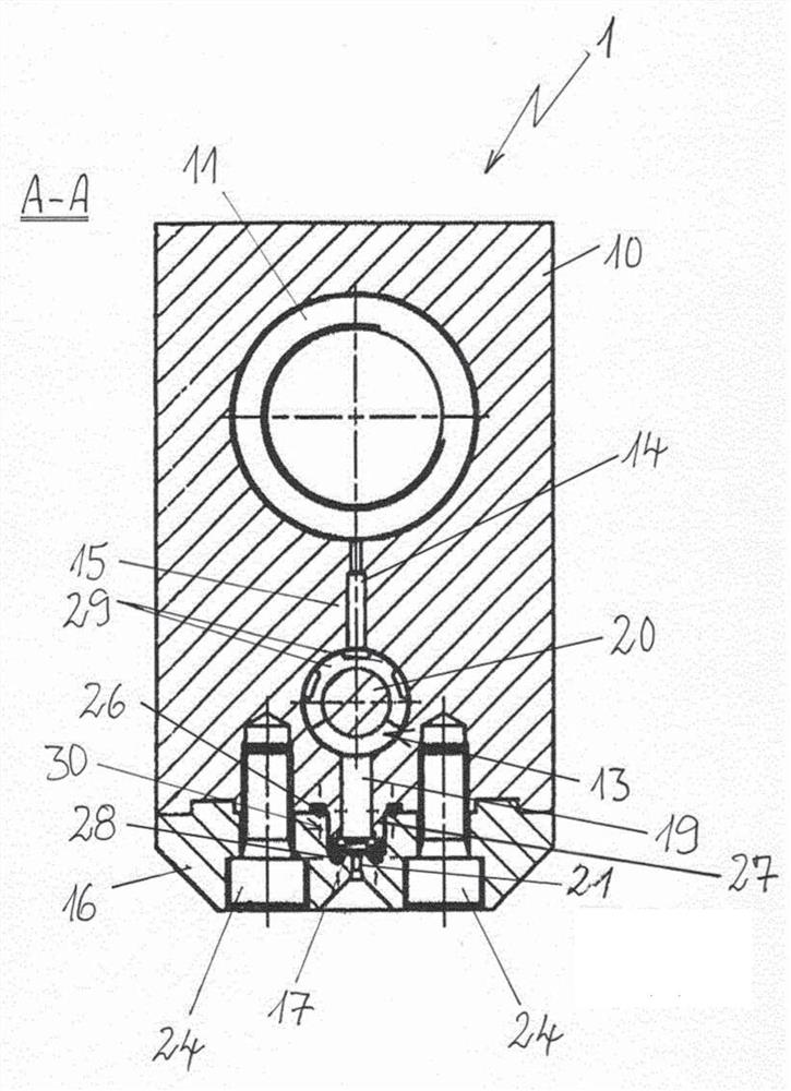 Nozzle bar for fiber processing with water jet