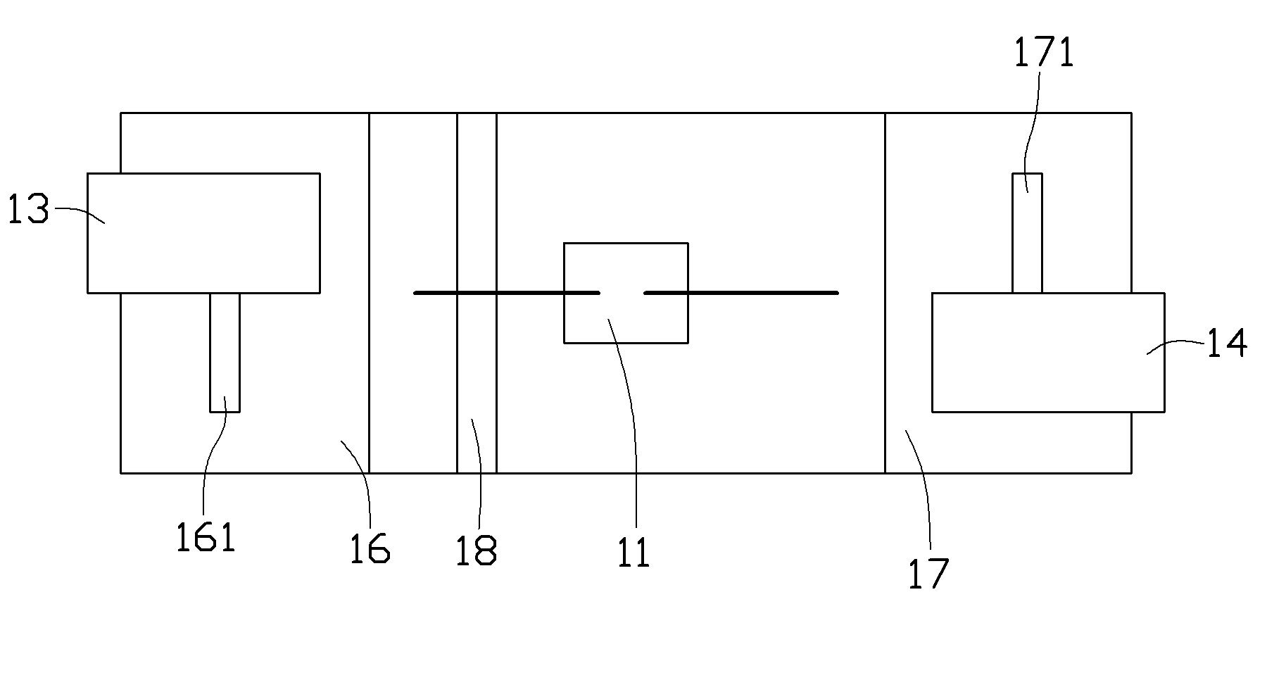 Light-emitting diode packaging structure